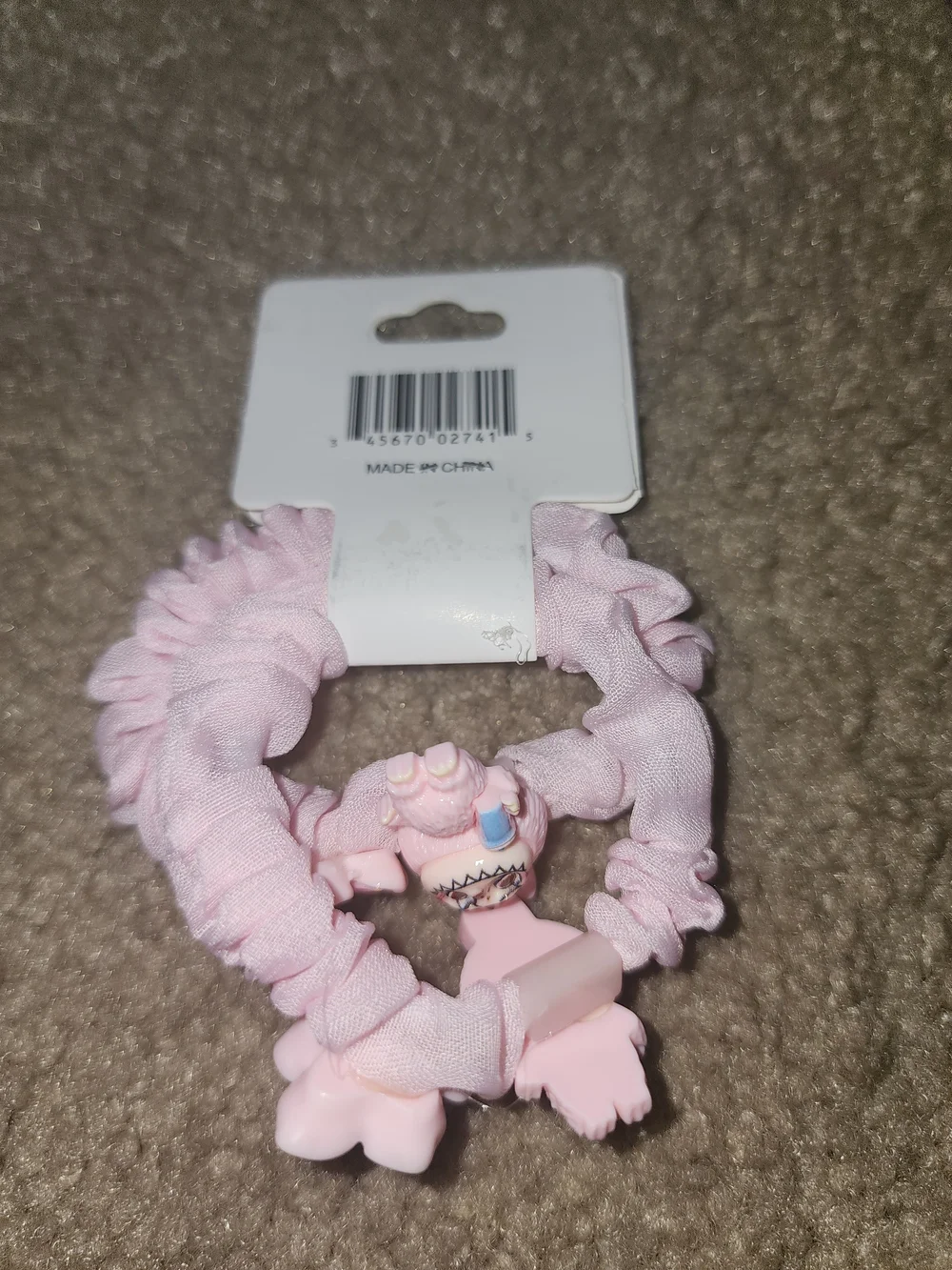 Labubu Hair Tie Set- Pink Set/2 NWT $6